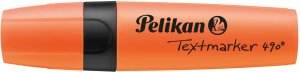 Pelikan Pelikan Textmarker 490, Leuchtorange, 10 Stück Faltschachtel 4