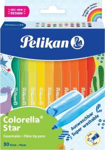 Pelikan Pelikan Fasermaler Colorella Star C302 30 ST sortiert Faltschachtel 2
