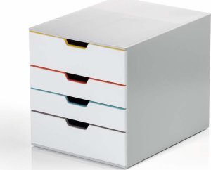 Durable Schubladenbox VARICOLOR Mix 4 Fächer mehrfb 3