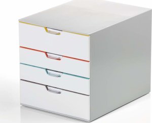Durable Schubladenbox VARICOLOR Mix 4 Fächer mehrfb 5