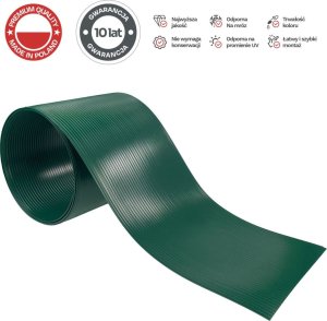 Thermoplast Taśma ogrodzeniowa PASKI 6 x 2,55mb CLASSIC 19cm PROTECTO ZIELONA + 12 klipsów GRATIS 1