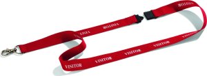 Organizer Durable Durable Textilband 20 Visitor Länge 440 mm rot 1