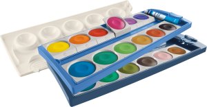 Pelikan Pelikan Deckfarbkasten K24 eco inkl. Deckweiß, 24 Farben 1