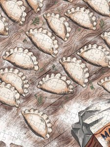 Eurographics Puzzle 500 I love pierogi 3