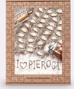 Eurographics Puzzle 500 I love pierogi 5