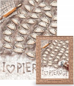 Eurographics Puzzle 500 I love pierogi 6