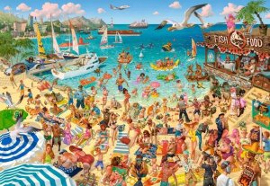 Castorland Puzzle 1000 Fun by the Sea CASTOR 1