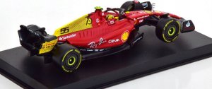 Bburago Ferrari Racing F1-75 Italian GP 2022 #55 BBURAGO 3