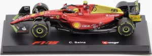 Bburago Ferrari Racing F1-75 Italian GP 2022 #55 BBURAGO 9