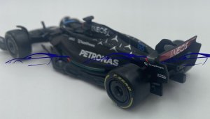 Bburago Race F1 Mercedes-Amg W14 E 2023 #63 BBURAGO 12