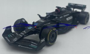 Bburago Race F1 Mercedes-Amg W14 E 2023 #63 BBURAGO 16