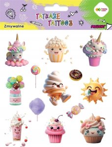 BaByliss Tatuaże zmywalne Sweets HAPPY COLOR 1