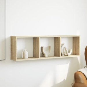 vidaXL vidaXL Półka ścienna, 100x16x30 cm, dąb sonoma 3
