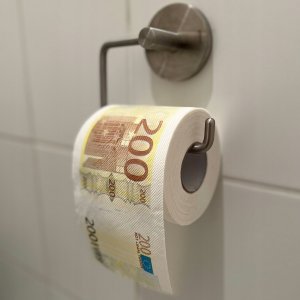 Thumbs Up Mad Monkey - Toilettenpapier "200Euro" 2