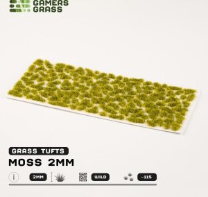 Gamers Grass : Grass tufts - 2 mm - Moss Tufts (Wild) 3