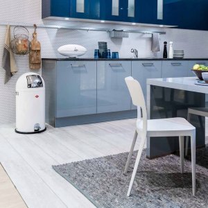 Wesco Kosz na śmieci 40l KickBoy czerwony WESCO 3