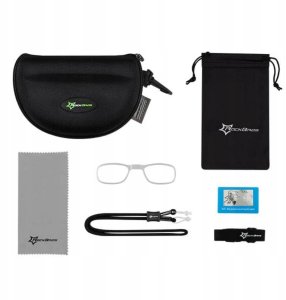RockBros Okulary rowerowe fotochromowe z filtrem UV 400 białe 5