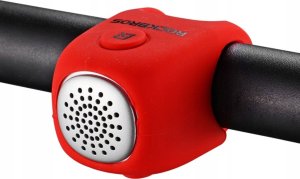RockBros Dzwonek rowerowy elektroniczny w obudowie silikonowej - czerwony ROCKBROS 5