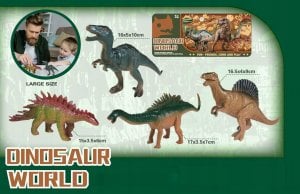 Figurka Maksik PROMO Dinozaury zestaw 4 sztuk HY621 1