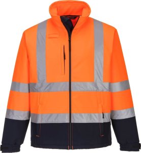 Kurtka męska Portwest S425 - Dwukolorowy Softshell (3 warstwy) - żółty-granatowy 5XL 1