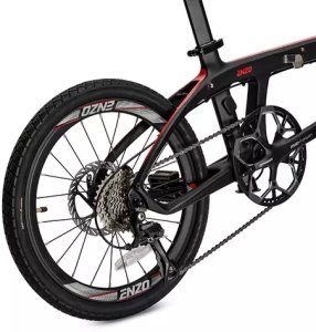 Beaster Karboninio rėmo dviratis, BS127B, juodas 3