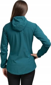 Kurtka echo hooded women-deep teal-10 (s) 1