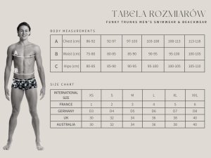 Funkita Kąpielówki męskie spodenki slipy na basen plażę Funky Trunks Classic rozmiar XS 7