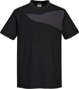 Portwest PW211 - T-Shirt PW2 - szary-czarny XL 1