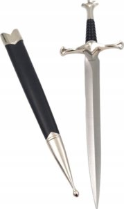 Stalowy sztylet rycerski - replika SW-116 3