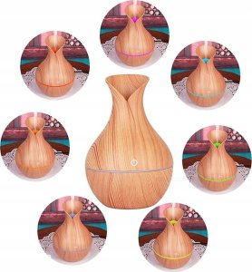 Dyfuzor zapachowy Nawilżacz powietrza dyfuzor zapachowy aromaterapia podświetlenie rgb usb 4