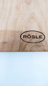 Deska do krojenia Roesle do serwowania drewniana 2szt. 4