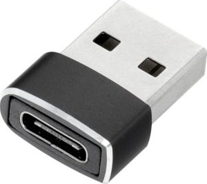 OEM Adapter Typ C (żeński) do USB A (męski) czarny 1