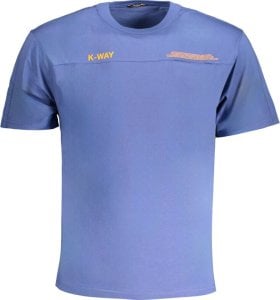 K-WAY NIEBIESKI T-SHIRT MĘSKI K-WAY Z KRÓTKIM RĘKAWEM XL 1