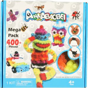 Rzepy czepy klocki kulki kolorowe kreatywne 436el. 6