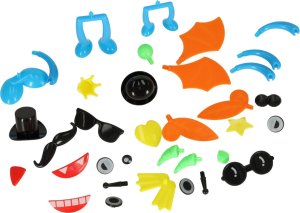 Rzepy czepy klocki kulki kolorowe kreatywne 436el. 9