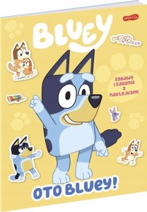 HarperCollins Oto Bluey! Zabawy i zadania z naklejkami 87111 2