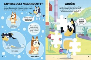 HarperCollins Oto Bluey! Zabawy i zadania z naklejkami 87111 3