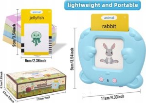 OEM Urządzenie do nauki angielskiego - Miś BLUE / NIEBIESKI 4