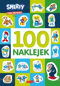 HarperCollins 100 naklejek Smerfy nowe przygody 86404 1