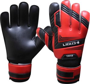 Ligue Rękawice bramkarskie Ligue Saver black-red 5 1