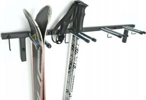 QLS WIESZAK NA NARTY KIJKI NORDIC WALKING METALOWY S3 2