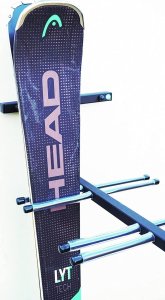 QLS WIESZAK NA NARTY N4 MONTAŻ ŚCIENNY UDŹWIG DO 40KG 12