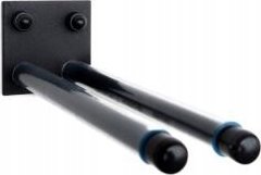 QLS WIESZAK NA NARTY METALOWY DO ŚCIANY 22CM DO 30KG N2 3