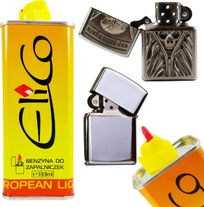 Unilight Benzyna do zapalniczek Elico 133 ml 6