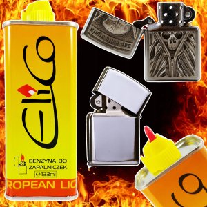 Unilight Benzyna do zapalniczek Elico 133 ml 7