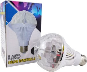 OEM Żarówka LED Disco Mini Party obrotowa E27 LBCRL 1