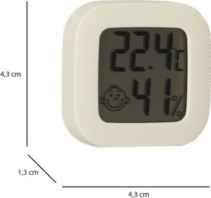 Higrometr termometr pokojowy wilgotnościomierz LCD 5