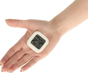 Higrometr termometr pokojowy wilgotnościomierz LCD 8