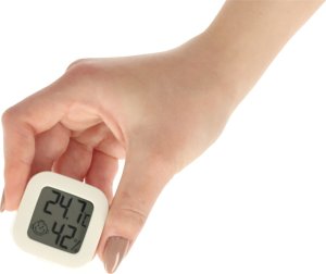 Higrometr termometr pokojowy wilgotnościomierz LCD 9