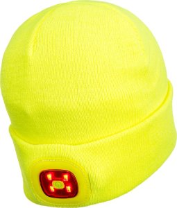Portwest B028 - Czapka z dwoma lampkami LED - czarny 10